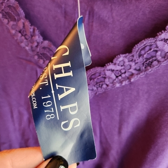 Nwt womens chaps top - Picture 3 of 7